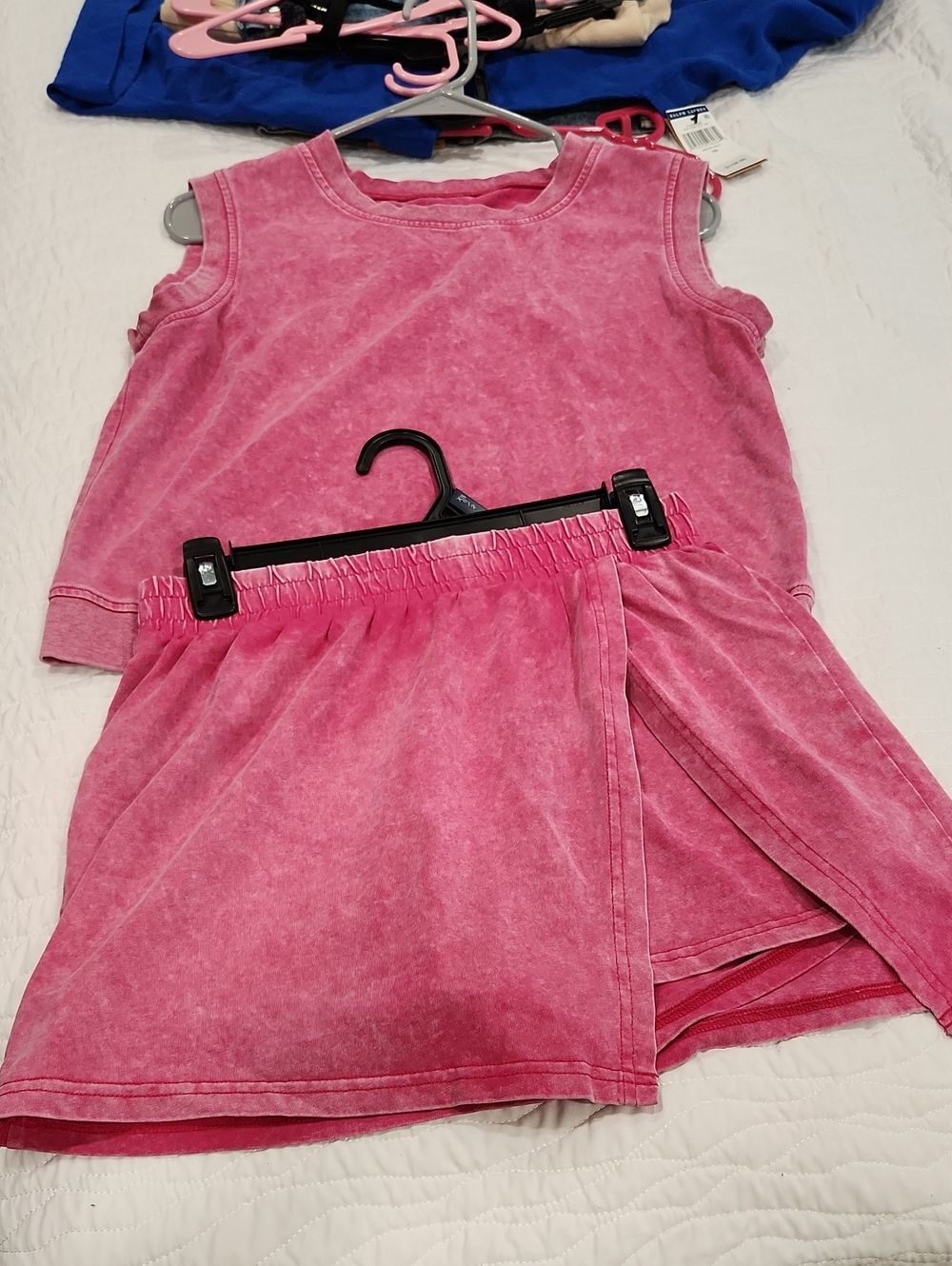 Women’s Pink Cotton Skort - Comfortable Everyday Style
